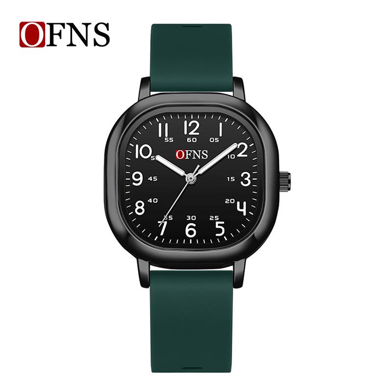 Oufanni Kids' Silent Glow Waterproof Exam Watch