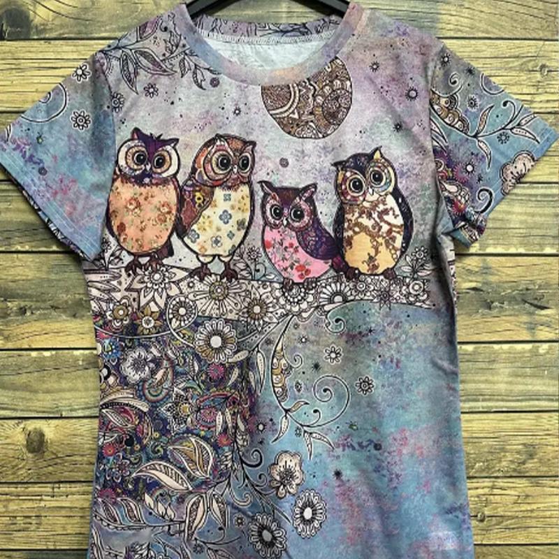 Mode Frauen süße Katze Klaue Hund Print T Shirt lustige lässig O-Ausschnitt kurze Ärmel T-shirt Sommer weibliche T-Shirt