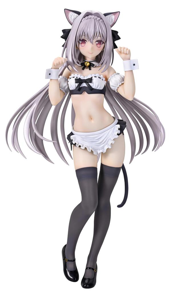 Tsuki ni Yorisou Otome no Sahou Sakurakoji Luna Cat Ear Maid Scale PVC Painted Complete Figure Q-six 1/6