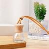 1 Stück 8 ml Erlenmeyerkolben Leere Flasche Autoanhänger Auto ätherisches Öl Diffusor Duft Lufterfrischer Duft Parfümflasche Ornament