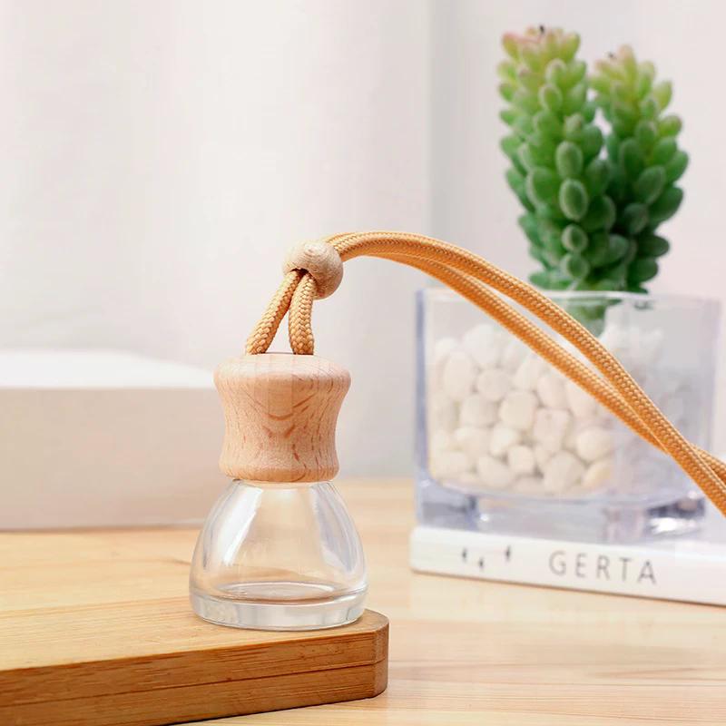 1 Stück 8 ml Erlenmeyerkolben Leere Flasche Autoanhänger Auto ätherisches Öl Diffusor Duft Lufterfrischer Duft Parfümflasche Ornament