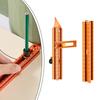 4Sided Magnetic Stud Finder Tool with Strong Magnet for Stability and Precision Marking in Drywall and Ceiling Installations