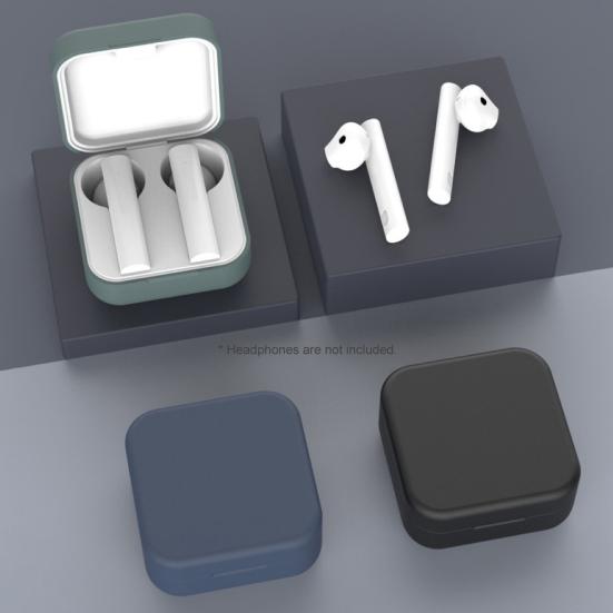 Portable Soft Silicone Bluetooth-compatible Earphones Protective Case for Xiaomi Air 2 SE