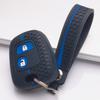 Silicone Car Key Fob Cover for Peugeot 107 108 206 207 307 308 Citroen C1 C2 C3 C4 with Keychain Honeycomb Texture Racing Stripe Remote Key Protector