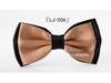 Men's Korean Style Color Block Bow Tie - Custom Business Casual & Formal Fashion Accessory