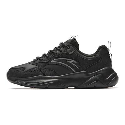 Shock Absorbing Wear Resistant Breathable Low Top Casual Shoes Women Sneaker Black 922328815-5