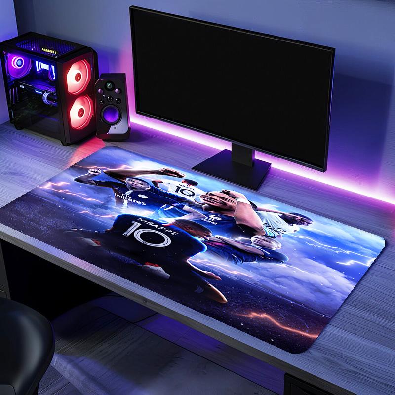 Kylian Mbappé Mouse Pad - Non-Slip Rubber Base, Smooth Surface for Work,Gaming,Office,And Home Use, Desk Mouse Pad