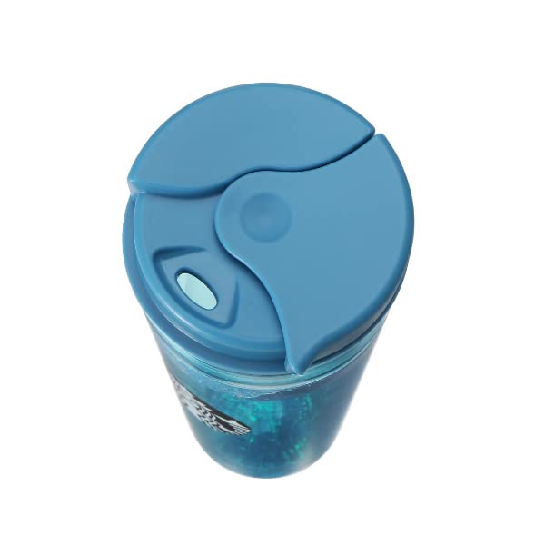 STARBUCKS Water Tumbler, Blue Glitter, 473ml, Blue, Glitter, Summer, Confetti, Cute, Stylish, Water Bottle, Gift, Christmas, Birthday, Thank You, Gift