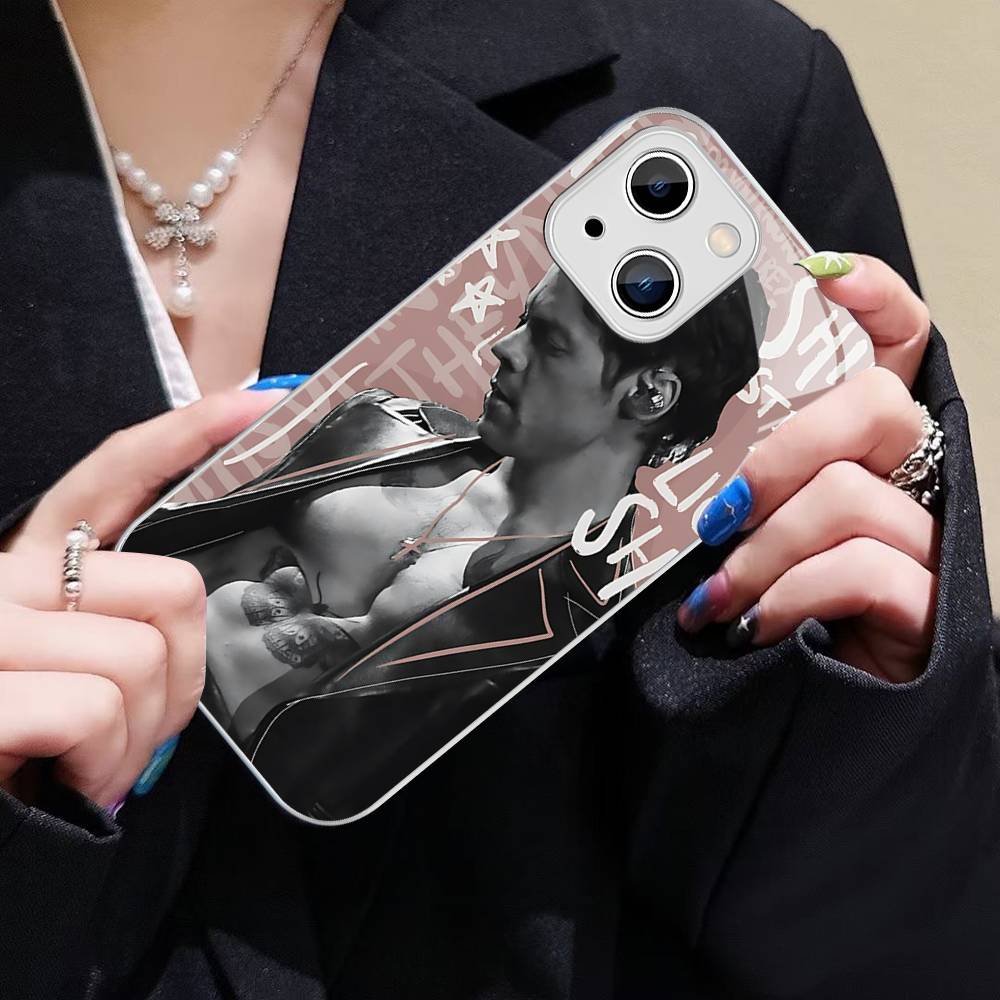 H-Harrys Music Styles For IPhone 14 13 12 Mini 11 Pro XS Max X XR 14 Plus Tempered Glass Cover