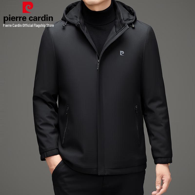 Ανδρικό Χειμερινό Μπουφάν με Επένδυση από Χρυσό Μινκ Φλις Pierre Cardin