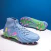 Teen students outdoor sports shoes medium and older children's football shoes AG long nails TF broken nails training shoes men