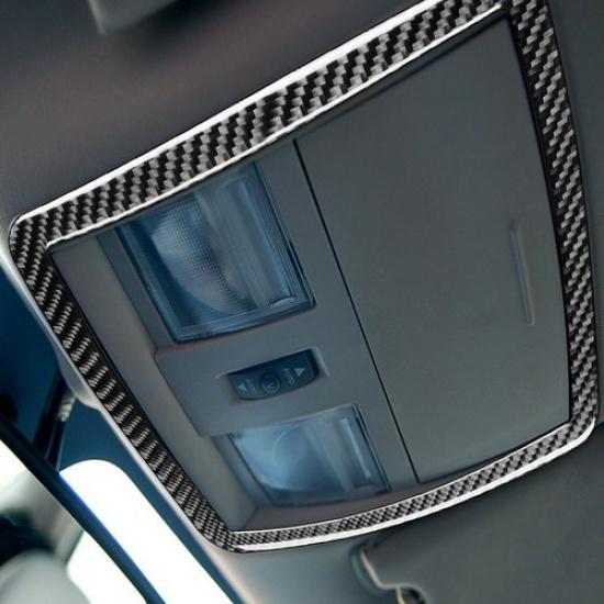 Carbon Fiber Interior Overhead Console Frame Cover Trim For Chrysler 300 300C
