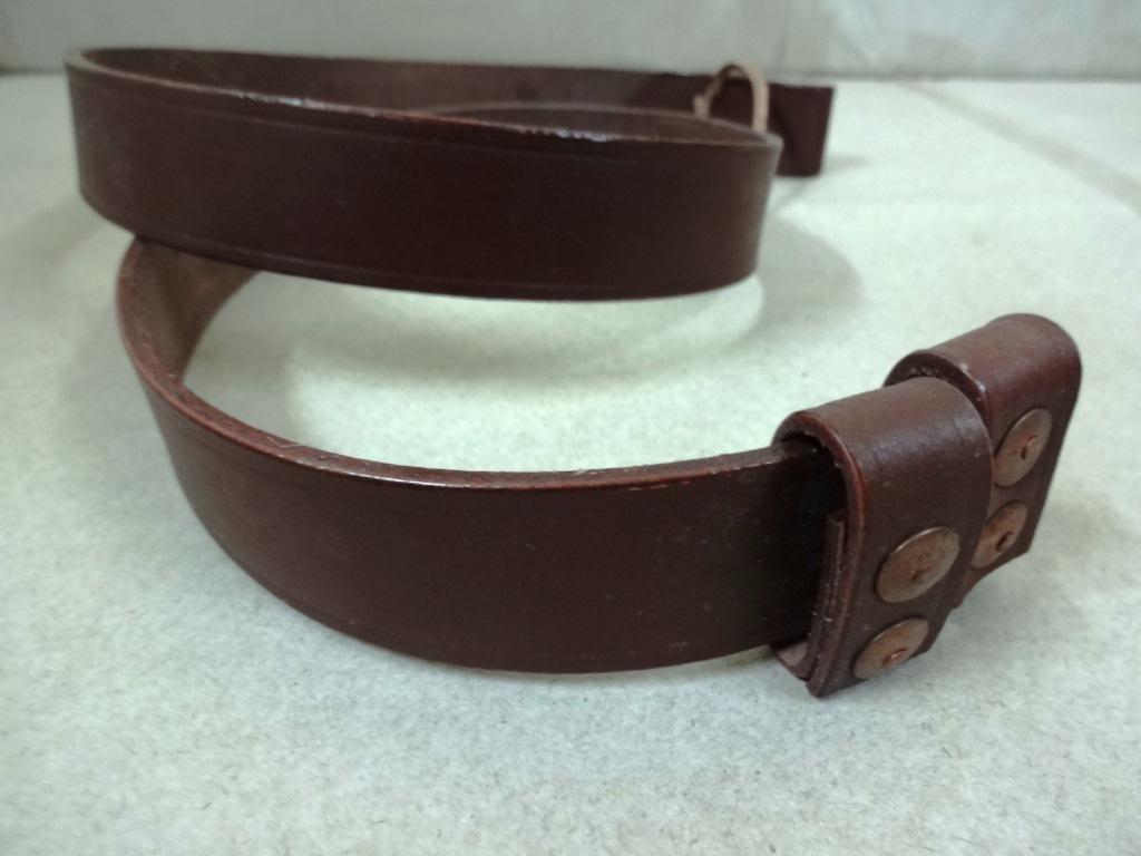 Australian Lithgow Enfield ShtLE 1907 #1 MK III No1 MK3 Leather Sling 3A-J87D-5O9H