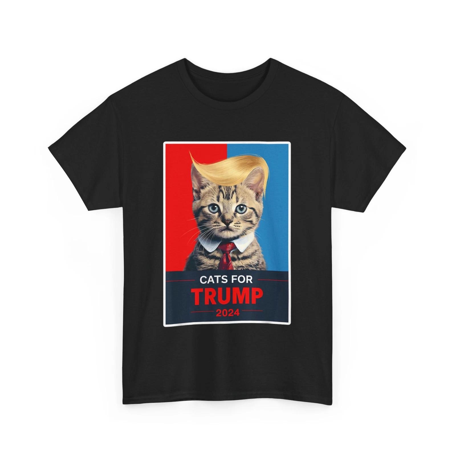 Cats For Trump Election T-Shirt, Cats For Trump Election Shirt M