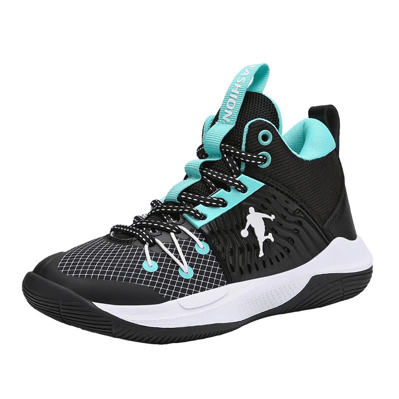 Boys basketball shoes mesh breathable non-slip shock absorption summer new Putian shoes running shoes women's sports shoes