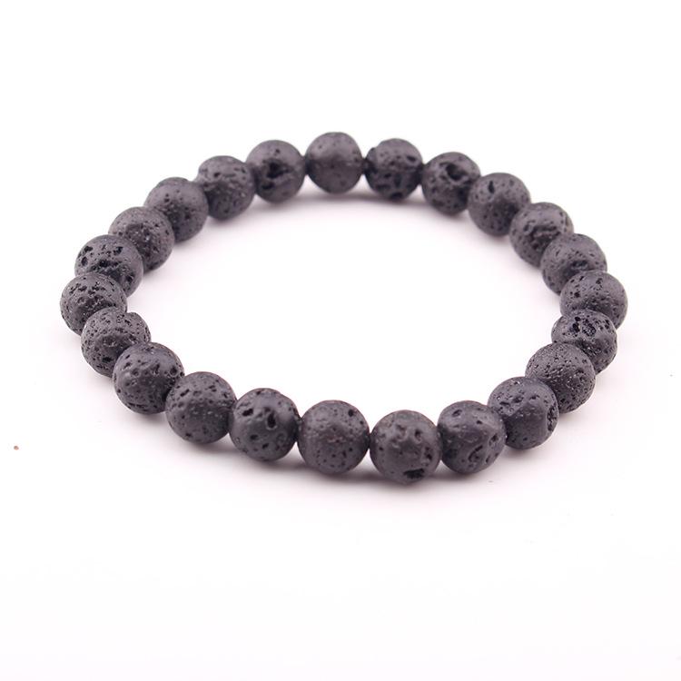 Volcanic Stone  Tiger Eye Agate Multi-layer Beaded Bracelet