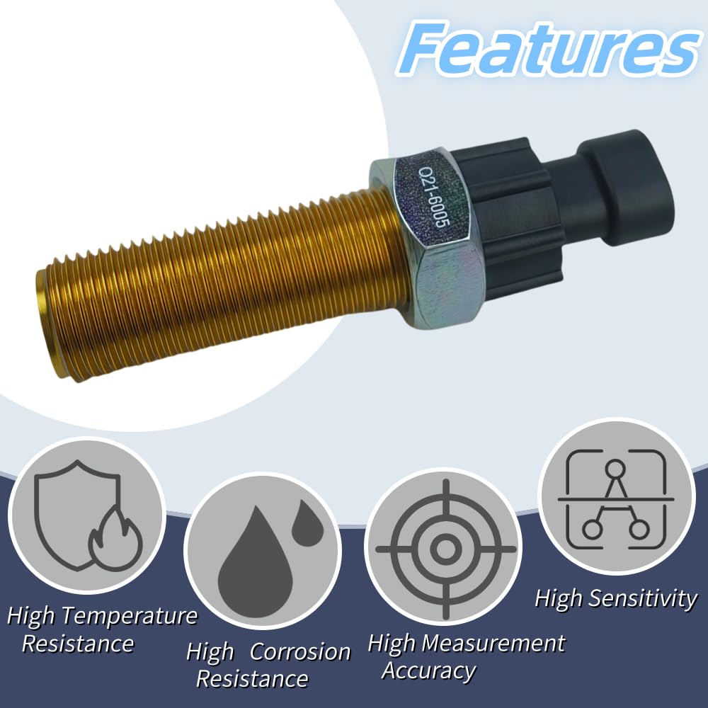 

Q21-6005 2-Pin Speed Sensor,Replaces Q216005 577.75500 505-5406,Compatible with 1995-2010 Peterbilt 357 359 362 365 377 378 379 T800 W900