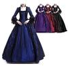 Women Medieval Marie Antoinette Costume Renaissance Gothic Victorian Dress Maxi