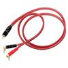 Xsdjasd Banana To Speaker Speaker Male To Banana 4N OFC HiFi Speaker 2 Meters Cable, Wire, (2 Bananas) Wire,