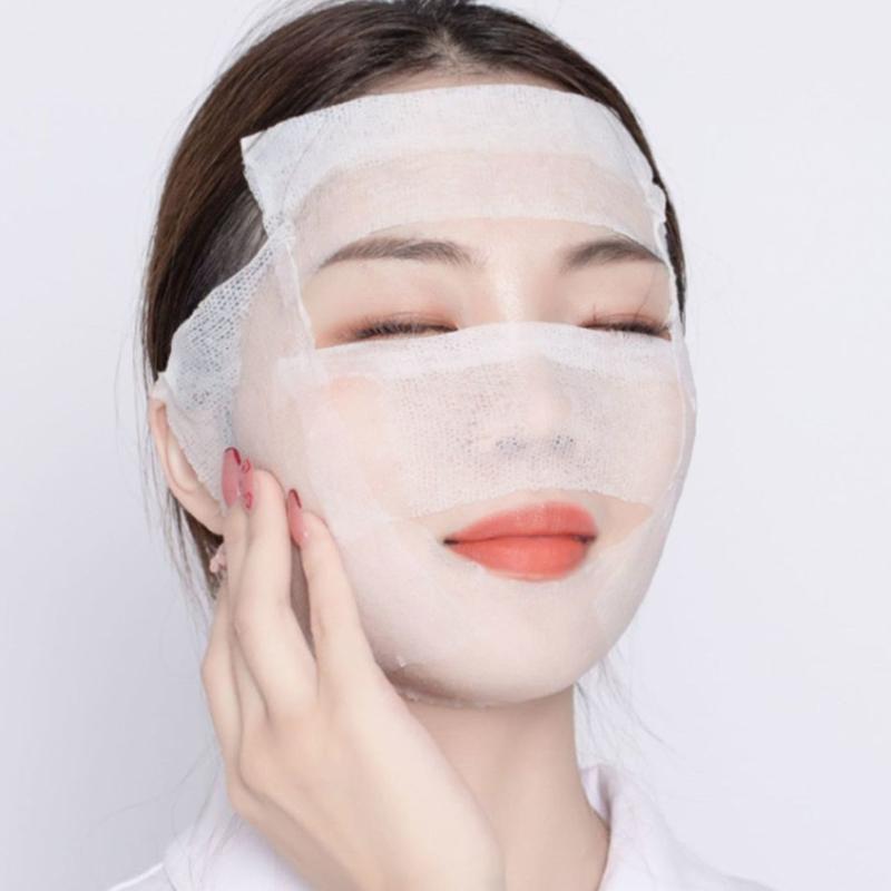 240 Stück/Beutel Gaze für Gesichts-Make-up Wattepads Dehnbar Einweg Kosmetik-Baumwollmaske Feuchtes Kompressen-Tuch Reinigung