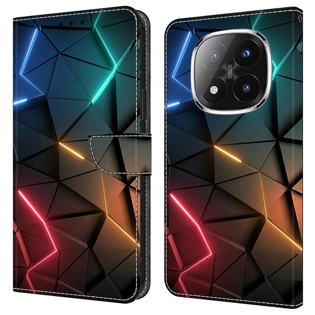 For Xiaomi Redmi Note 14 Pro+ 5G Case Wallet Stand Pattern Printing PU Leather Flip Phone Cover