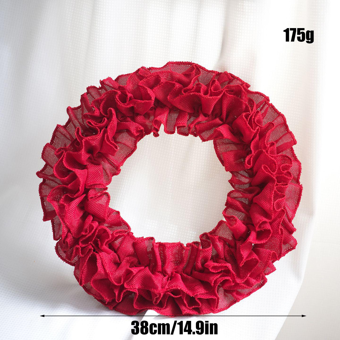 Valentine s & St. Patrick s Day Shamrock Ribbon Wreath for Door or Wall