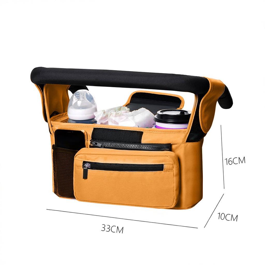 Universal Stroller Hanging Organizer: Versatile Baby Stroller Handbag and Mommy Crossbody Storage