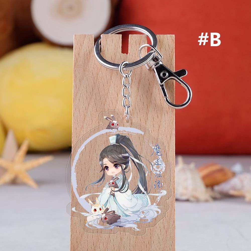 Of Demonic Lan WangJi Wei Wuxian Bag Pendant Key Ring Holder Key Rings Mo Dao Zu Shi Keychain