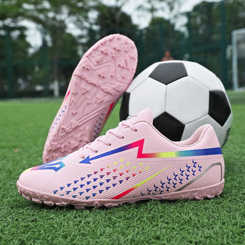 2025 new non-slip spike football shoes men's adult sports training shoes men's and women's youth sports shoes