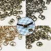 4 colors Mini Ultra-small Diy Dolls Buckles Doll Bags Accessories Belt Buttons Tri-glide Buckle