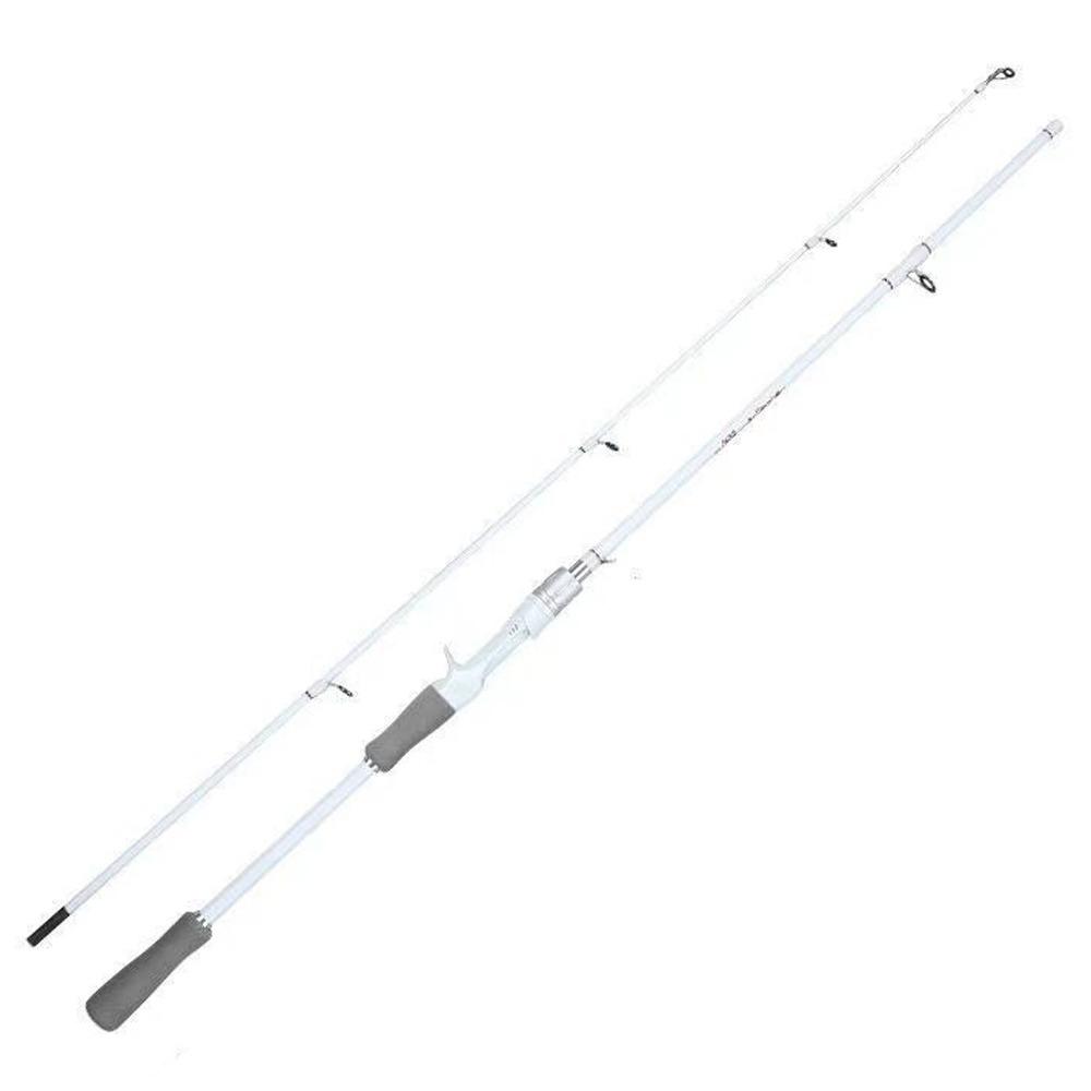 2 Sections Spinning Fishing Rod Spinning Carbon Casting Fishing Rod ML Power Portable Carbon Fiber Fishing Pole 1.65m