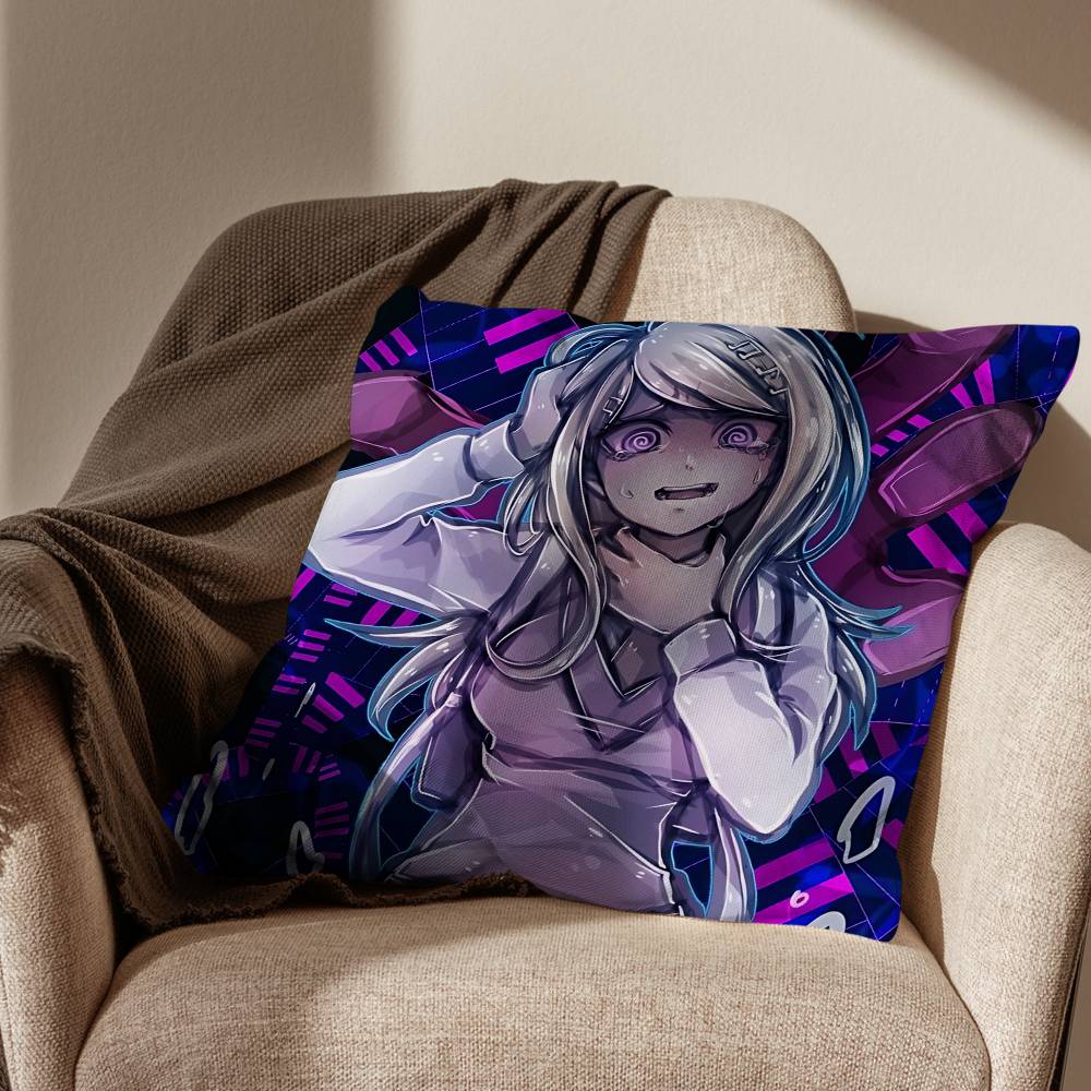 SSuper Danganronpa Goodbye Pillow Case Office Cushions Suitable For Sofa Car Bedroom Decorative Cushion Cover