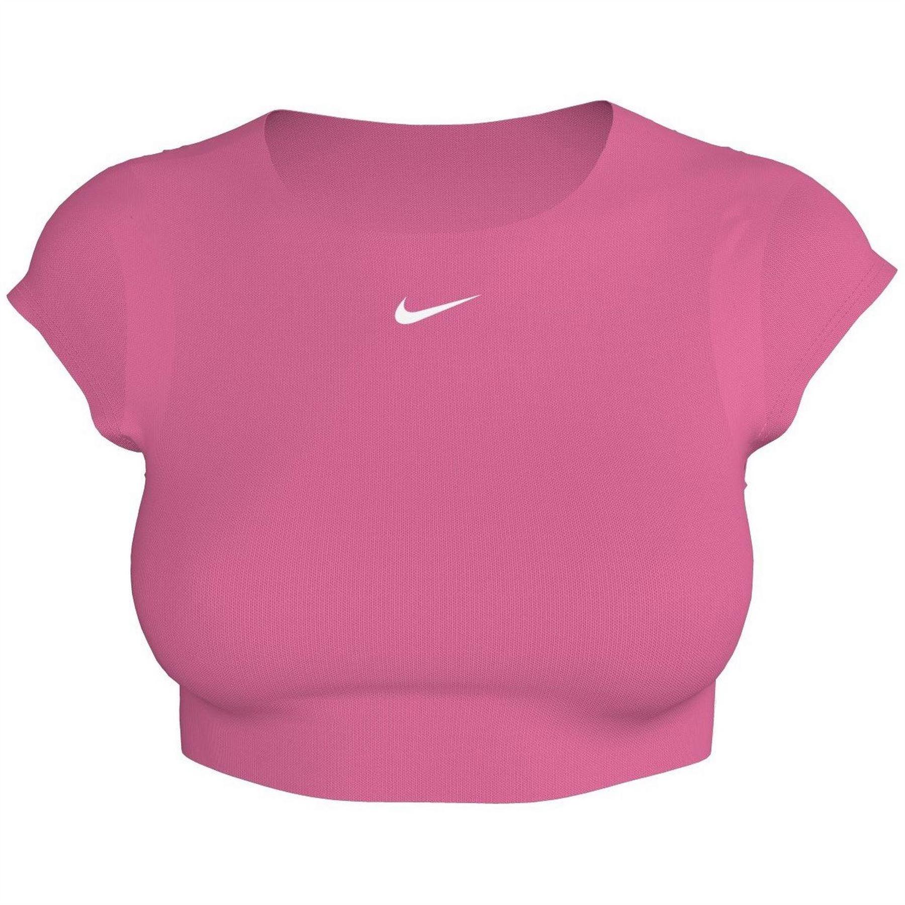 Nike Damen Performance Bikini Oberteil 8 UK rosa