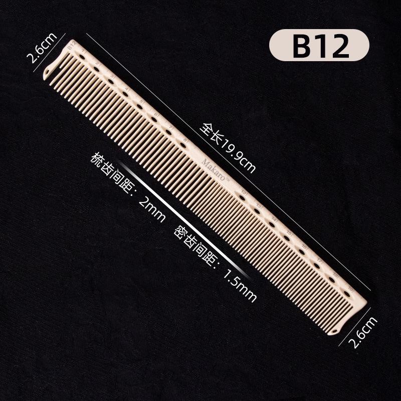 Ultra-Thin Dual-Use Stylist Comb for Hair Cutting & Styling
