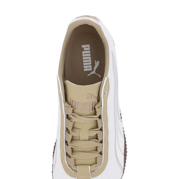 Puma H Street Nylon Lea Ivory Khaki Unisex Sneakers White 408613-01
