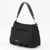 Labagagery Polyester Canvas Tucked Shoulder Bag B008702 Black (10)