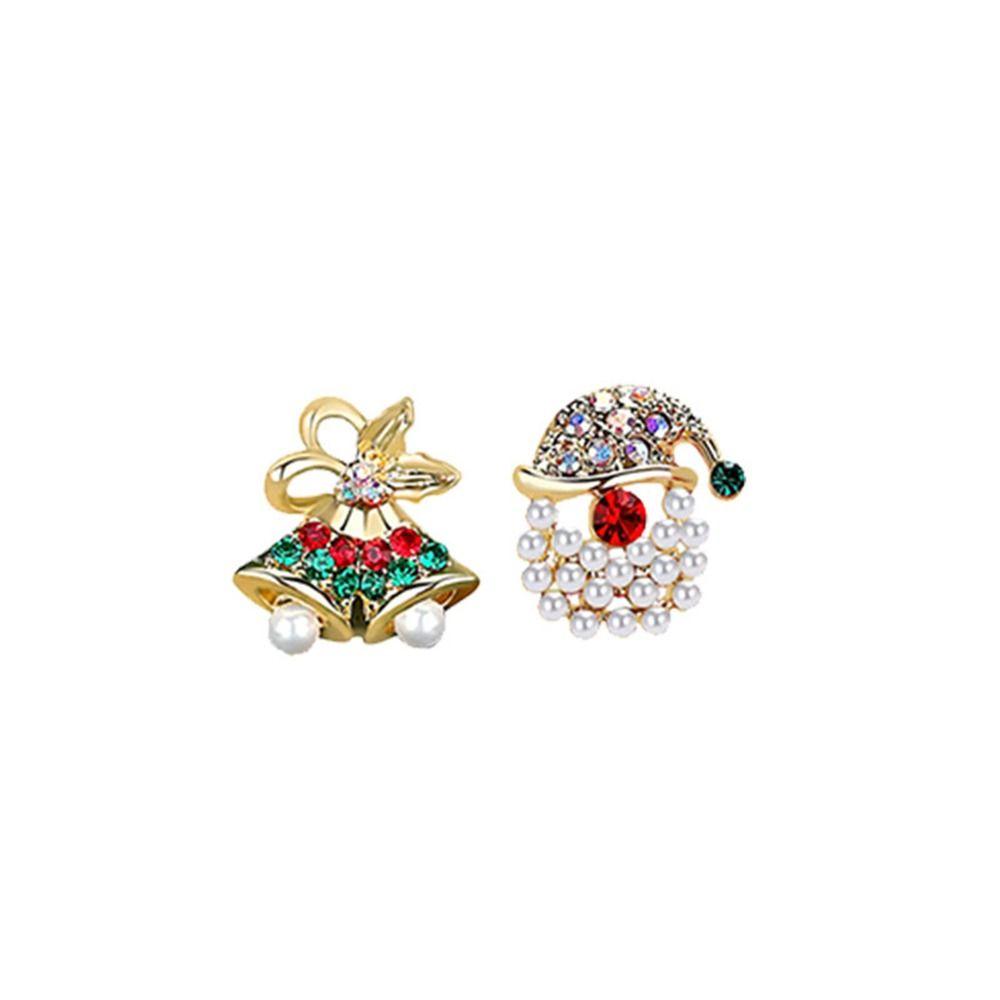 Bell Girl Gift Christmas Earrings Women Stud Earrings Korean Style Earrings Fashion Jewelry