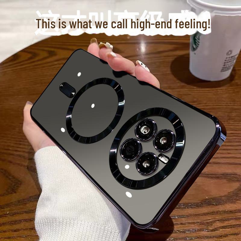 

Huawei Mate60 Pro/P70 Magnetic Anti-Fall Transparent Lens Cover Mate 20 Pro