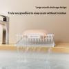 Multifunctional Shower Soap Rack Drainer Kitchen Shelf Sink Rag Dishwashing Detergent Dishcloth Organiser Kitchen Storage Racks