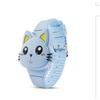 3d Kids Watches Cute Rabbit Cat Cartoon Led Electronic Children's Watch Kids Boys And Girls Silicone Toy Tw