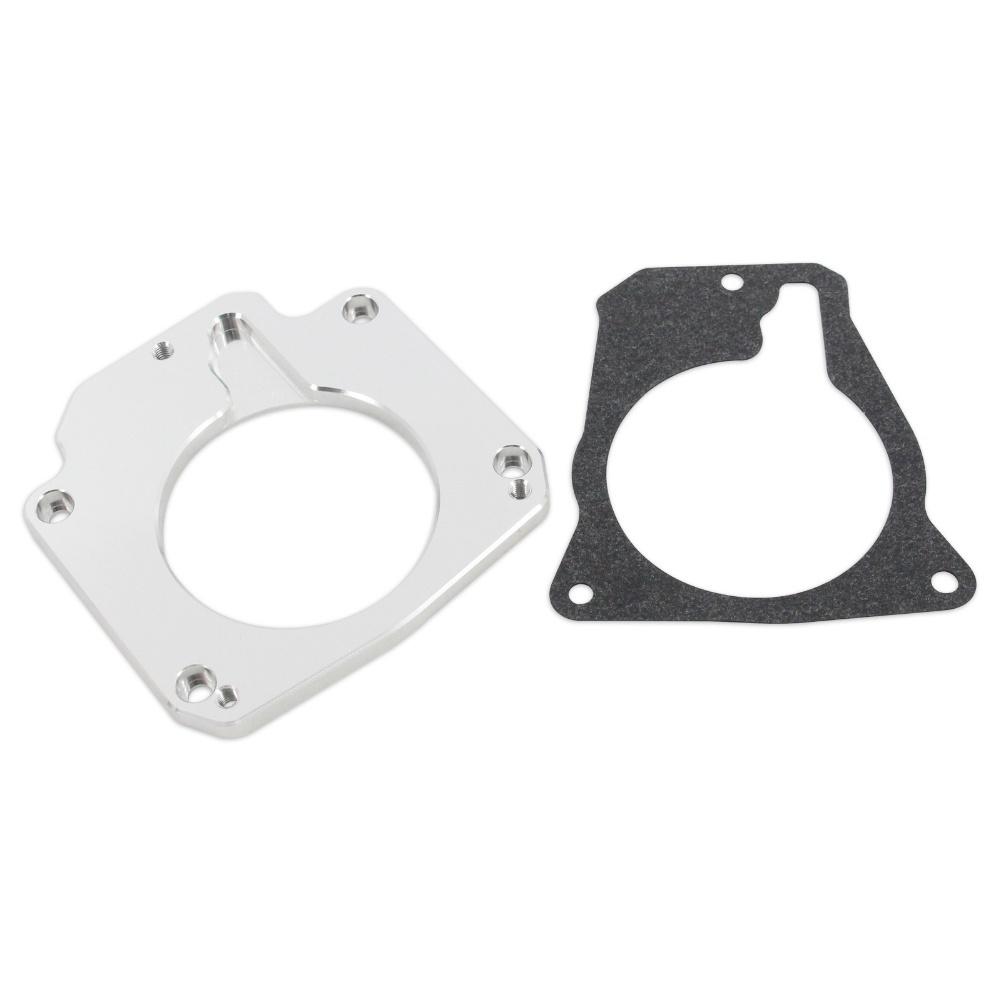For LS2 For LH6 Throttle Body Adapter Kit for DrivebyWire Systems CNC Machined Aluminum Compatible with 3 Bolt to 4 Bolt