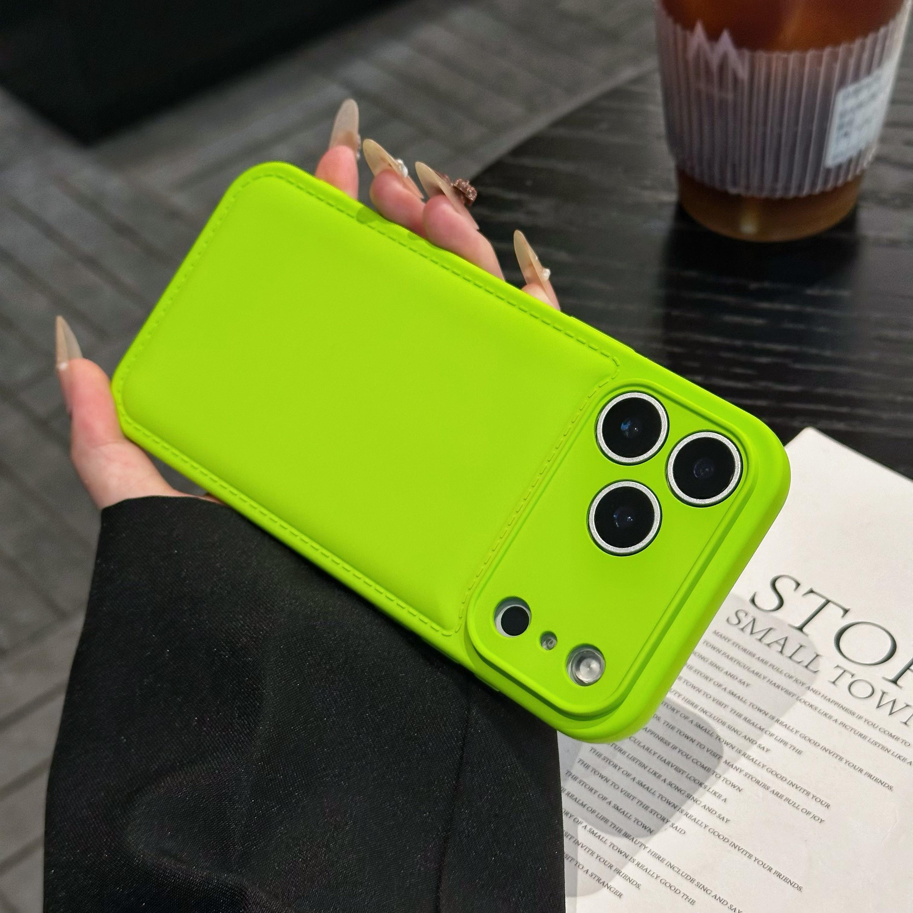 

Luxury Solid Silicone Soft Shockproof Phone Case for iPhone 17 16 15 14 13 Pro Max Bumper Armor Candy Bright Color Airbag Cover For iPhone 17 ProMax