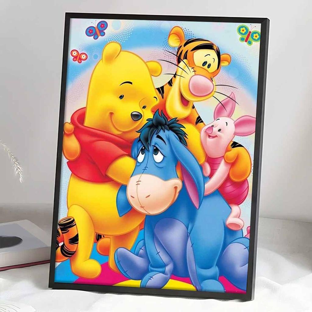 Full Round Diamond Painting A Loving Family Art Rhinestone Picture Mosaic DIY 5D Cross Stitch Embroidery Home Decoration