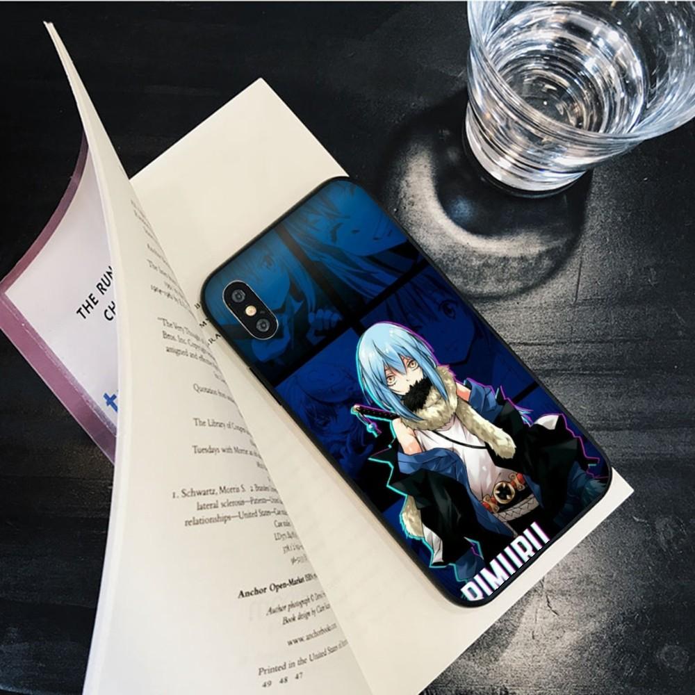 Rimuru Tempest Phone Case for iPhone 8 7 6 6S Plus X SE 2020 XR XS 14 11 12 13 Mini Pro Max Mobile Case