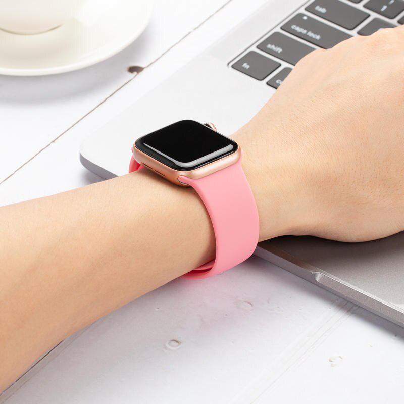 pink apple watch strap