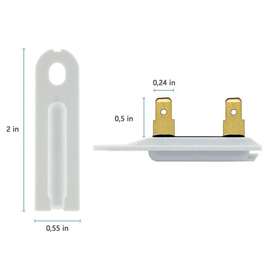 Trockner Thermischer Gebläsemotor Teile für Whirlpool Sicherungsersatz Kenmore Roper Estate
