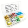 126Pcs Standard Car Fuse Assortment Replacment Automotive Fuse for Car Motorcycles Truck 5A/7.5A/10A/15A/20A/25A/30A