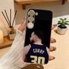 Sports Star S-Stephen C-Curry Phone Case For Samsung A10 A12 A31 A40 A70 Transparent Cover