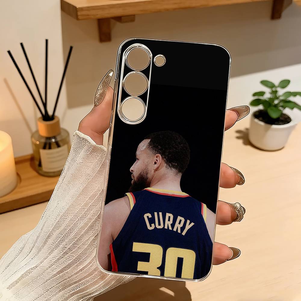 Sports Star S-Stephen C-Curry Phone Case For Samsung A10 A12 A31 A40 A70 Transparent Cover