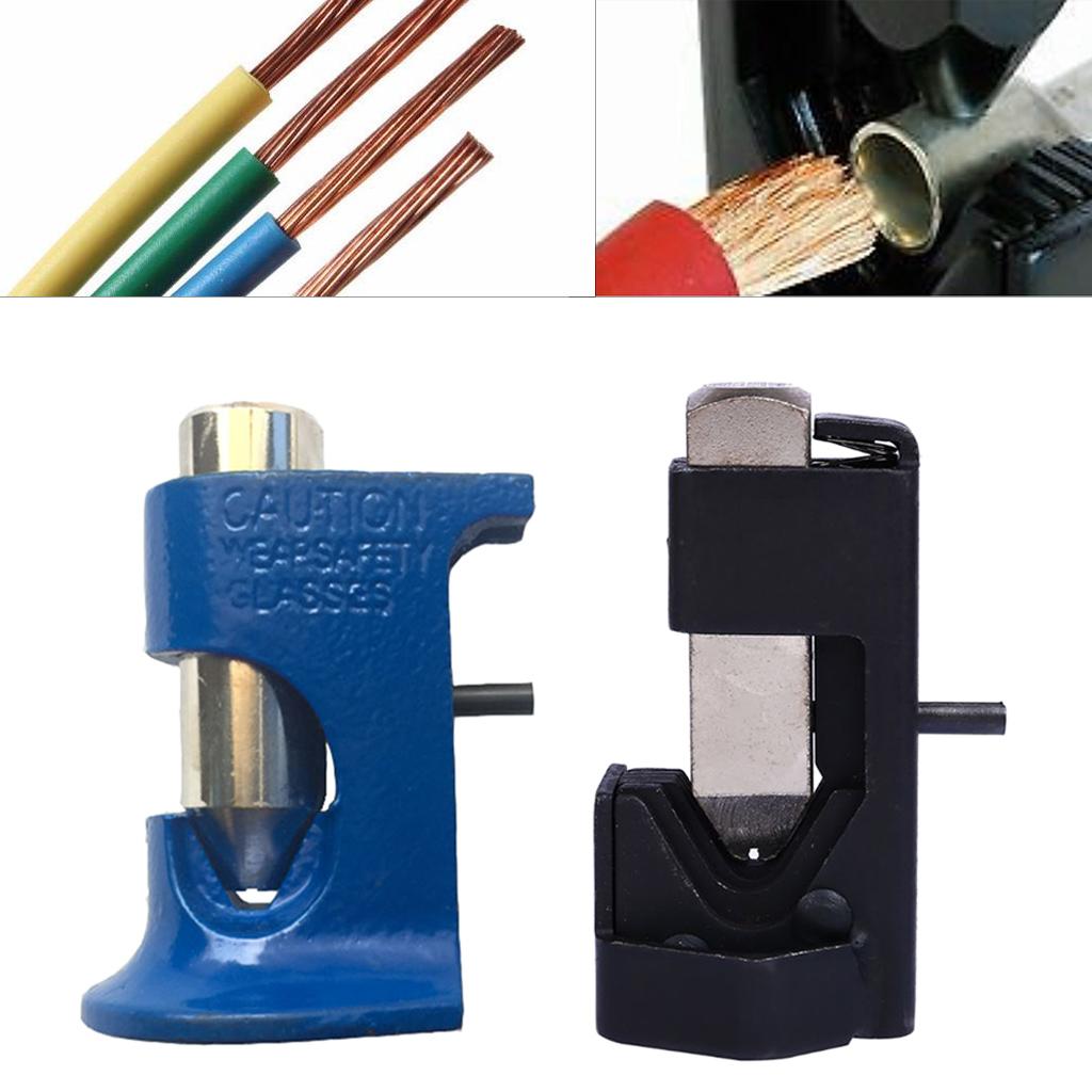 Crimping Tool Hammer Impact Compression Welding Cable Lugs for Copper Cables Lug Terminals Spring Loaded Wear Resistant